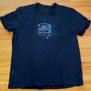 Icebreaker Black Camper RV Ski Shirt Large